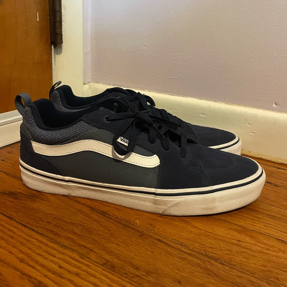 Navy Blue Vans Sneakers